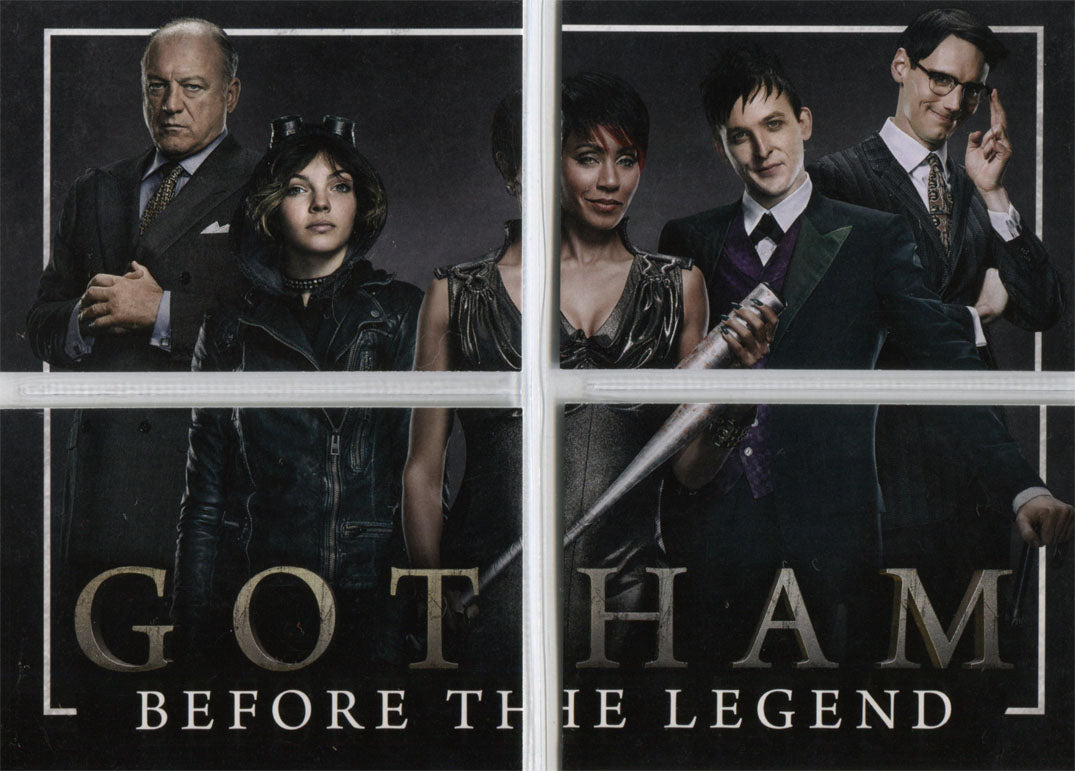 Gotham Season 1 Villains Puzzle Complete 4 Chase Card Set V1 to V4