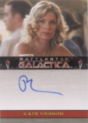 Battlestar Galactica Season 2 Autograph Card by Kate Vernon
