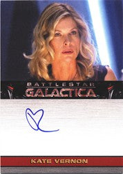Battlestar Galactica Season 4 Autograph Card by Kate Vernon as Ellen Tigh