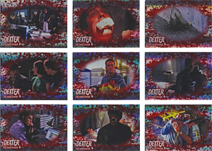 Dexter Season 3 Foil Victims Complete 9 Card Chase Set