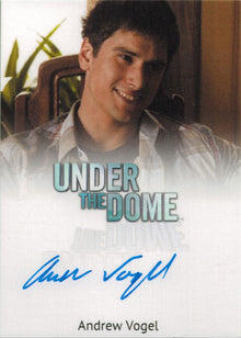 Under the Dome Autograph Card Andrew Vogel as Carter Thibodeau