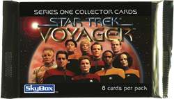 Star Trek Voyager Season 1 Series 1 Factory Sealed Trading Card Pack