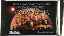Star Trek Voyager Season 1 Series 1 Factory Sealed Trading Card Pack