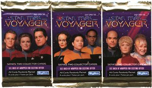 Star Trek Voyager Season 1 Series 2 Factory Sealed Trading Card Pack