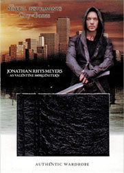 Mortal Instruments City of Bones Costume Wardrobe Card W-JRM Jonathan Rys Meyers