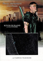 Mortal Instruments City of Bones Costume Wardrobe Card W-KDI Kevin Durand - Seam