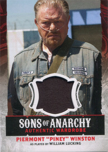 Sons of Anarchy Season 4 & 5 Wardrobe Costume Card W12 William Lucking as Piney