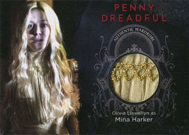 Penny Dreadful Season 1 Costume Wardrobe Card W13 Olivia Llewellyn Mina Harker 2