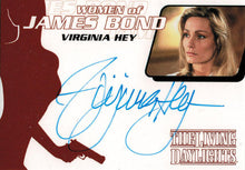 James Bond Archives 2014 Autograph Card WA40 Virginia Hey as Rubavitch