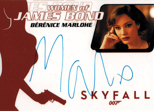 James Bond Archives 2014 Autograph Card WA53 Berenice Marlohe as Severine