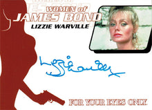 James Bond Archives 2014 Autograph Card WA57 Lizzie Warville as Poor Girl