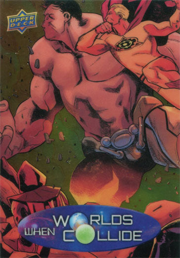 Marvel Vibranium When Worlds Collide Chase Card WC-12 Zoran vs Hulk