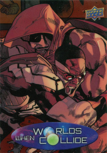 Marvel Vibranium When Worlds Collide Chase Card WC-18 Captain America vs Batroc