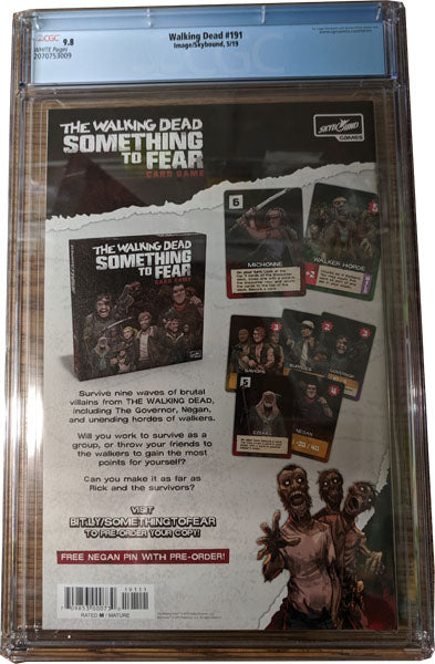 Walking Dead (Image) 191 Graded CGC 9.8