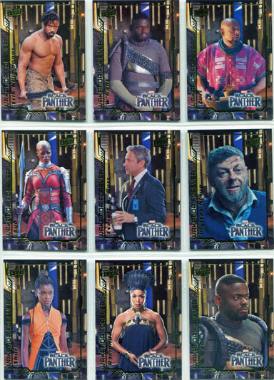 Marvel Black Panther Wakanda Forever Complete 14 Card Chase Set WF1 - WF14