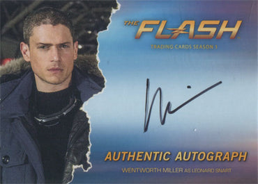 Flash Season 1 Autograph Card WM1 Wentworth Miller as Leonard Snart