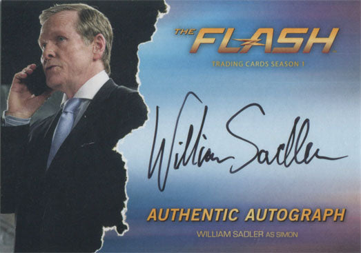 Flash Season 1 Autograph Card WS William Sadler as Simon
