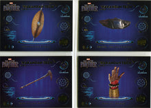 Marvel Black Panther Wakandan Tech Complete 4 Card Chase Set WT1 - WT4
