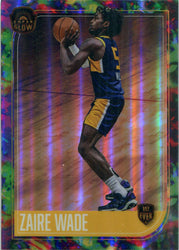 Super Products 2021 Super Glow Multi-Sport Opal Glow Parallel Card Zaire Wade