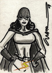 Project Superpowers Sketch Card by John Watson #87