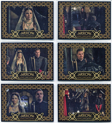 Arrow Season 3 Wedding Complete 6 Card Chase Set B1 to B6
