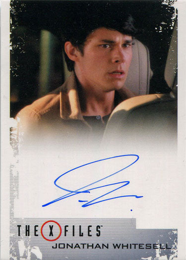 X-Files Season 10 & 11 Autograph Card Jonathan Whitesell as Kyle Gilligan