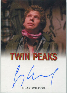 Rittenhouse 2019 Twin Peaks Archives Autograph Card Clay Wilcox Bernard Renault