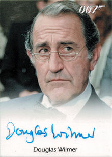 James Bond Archives 2014 Autograph Card Douglas Wilmer as Jim Fanning