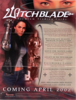 Witchblade Season One Trading Card Sell Sheet