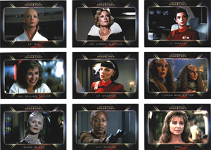 Quotable Star Trek Movies Women of Expansion 9 Card Chase Set