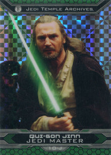 Star Wars Chrome Perspectives X-Fractor 10-J Parallel Base Card 04/99