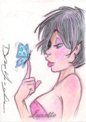 Female Persuasion 3 Sketch Card by Dean Yeagle of Suzette
