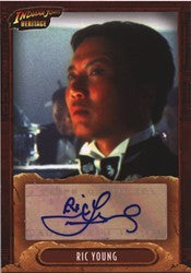 Indiana Jones Heritage Ric Young Autograph Card