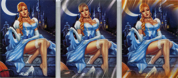 Zenescope Legacy 2019 5finity Grimm Fairy Tales DH Exclusive 3 Card Promo Set