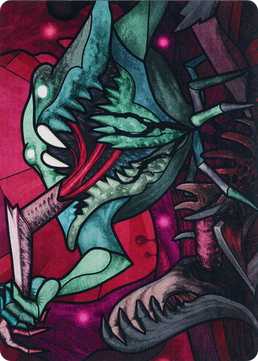 Yargle, Glutton of Urborg Art Card [March of the Machine Art Series]