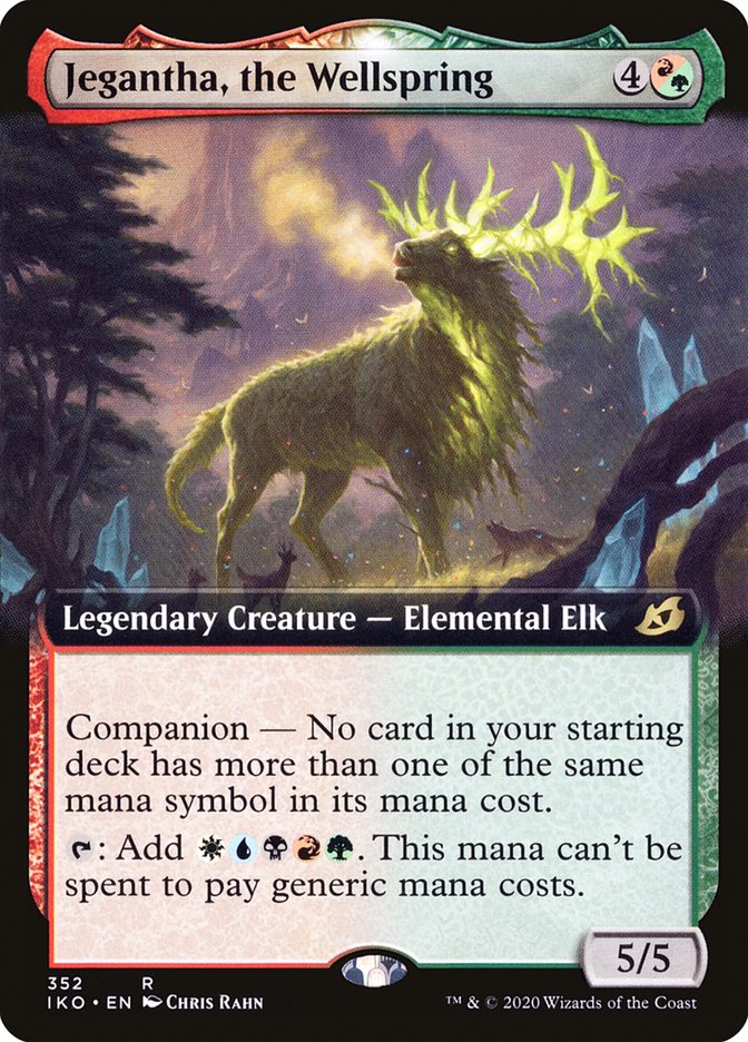 ikoria rare cards Jegantha, the Wellspring (extended art) top-traffic Legendary Creature INSANE ANTI-META HERO DECK! Size:iPhone 17 Pro Max