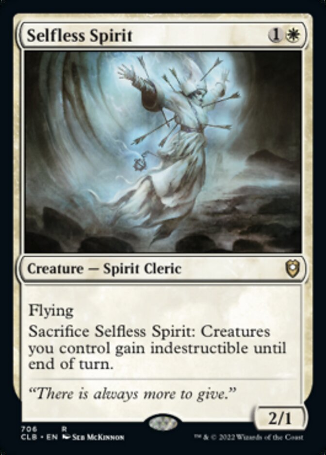 Selfless Spirit [Commander Legends: Battle for Baldur's Gate]