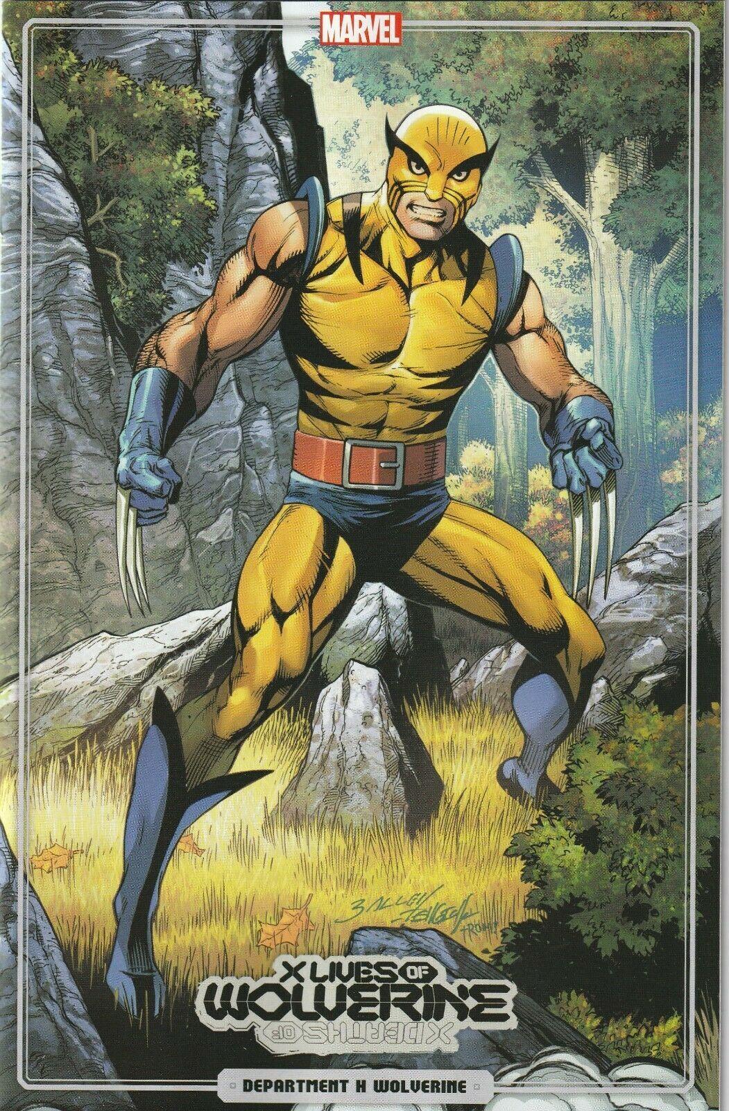 The X Lives Of Wolverine #1 Trading Card Variant