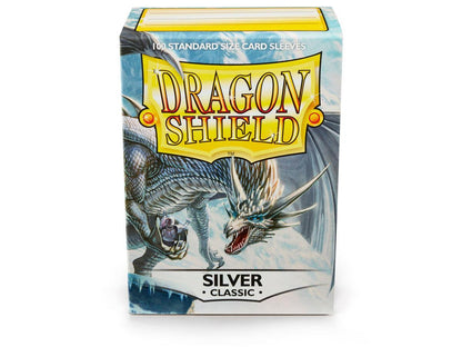 Dragon Shield Classic Sleeve - Silver ‘Mirage’ 100ct