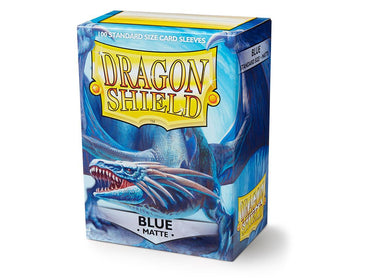 Dragon Shield Matte Sleeve -  Blue ‘Dennaesor’ 100ct