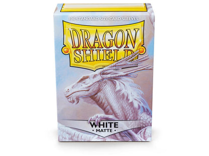 Dragon Shield Matte Sleeves - White ‘Bounteous’ 100ct