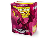 Dragon Shield Matte Sleeves - Magenta ‘Fuchsin’ 100ct