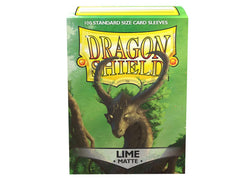 Dragon Shield Matte Sleeve - Lime 'Laima' 100ct