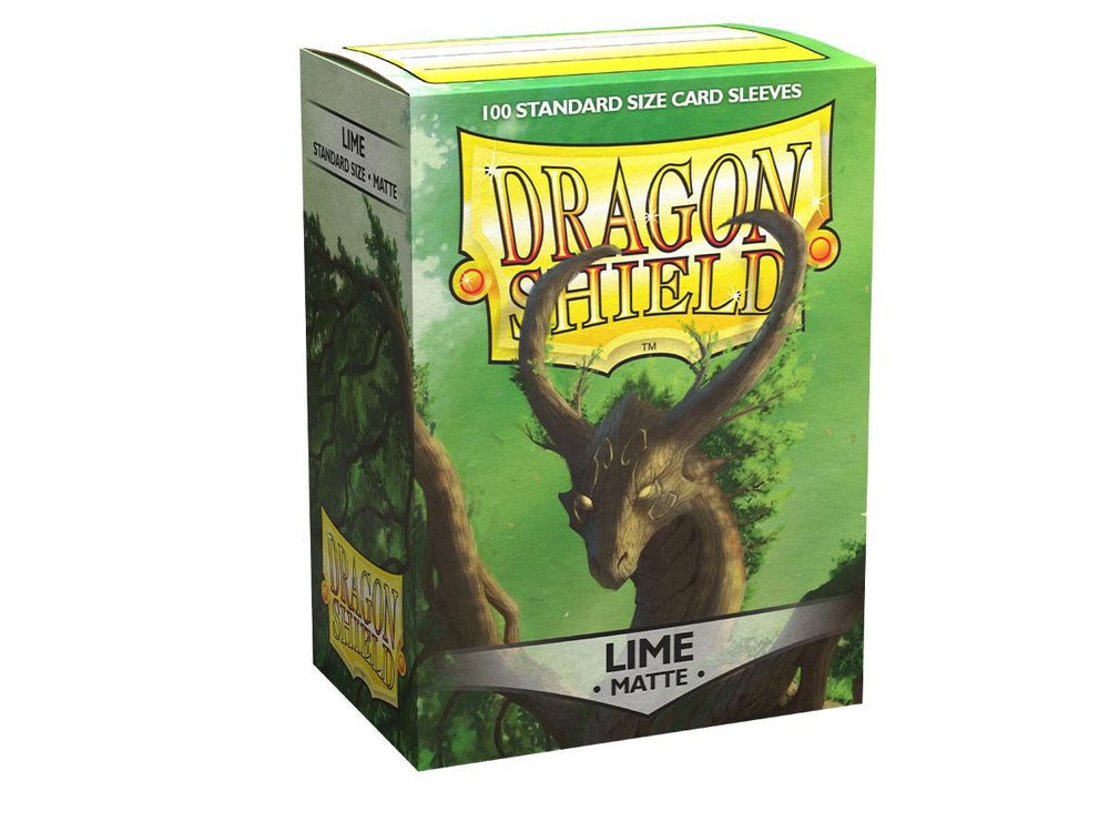 Dragon Shield Matte Sleeve - Lime 'Laima' 100ct