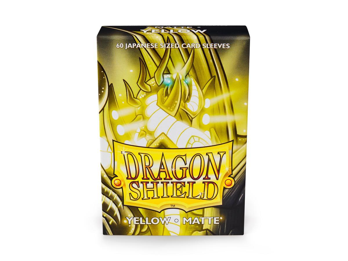 Dragon Shield Matte Sleeve - Yellow ‘SheSha’ 60ct