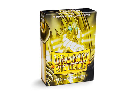 Dragon Shield Matte Sleeve - Yellow ‘SheSha’ 60ct