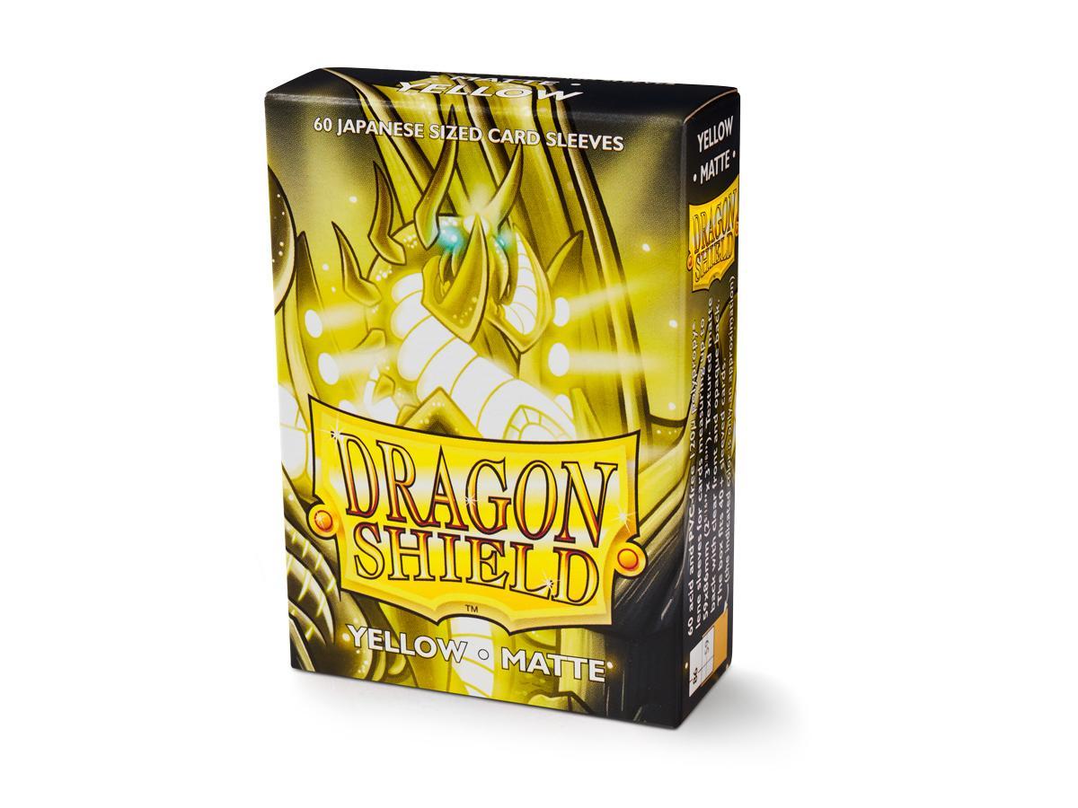 Dragon Shield Matte Sleeve - Yellow ‘SheSha’ 60ct