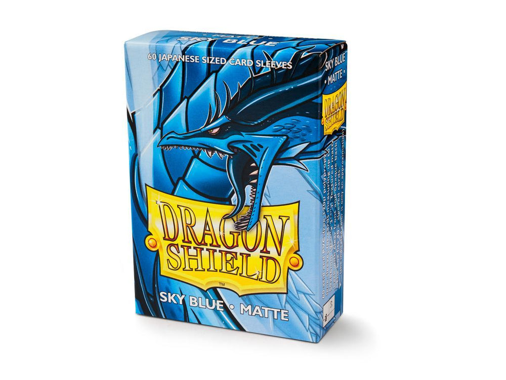 Dragon Shield Matte Sleeve - Sky Blue ‘Searinn’ 60ct