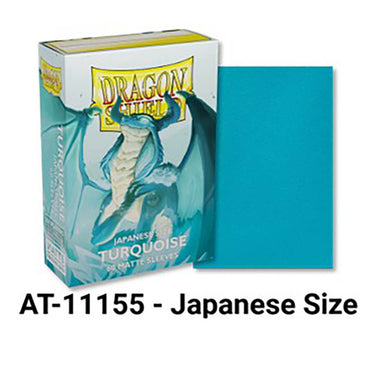 Dragon Shield Japanese Sized Sleeves -  Turquoise 60ct