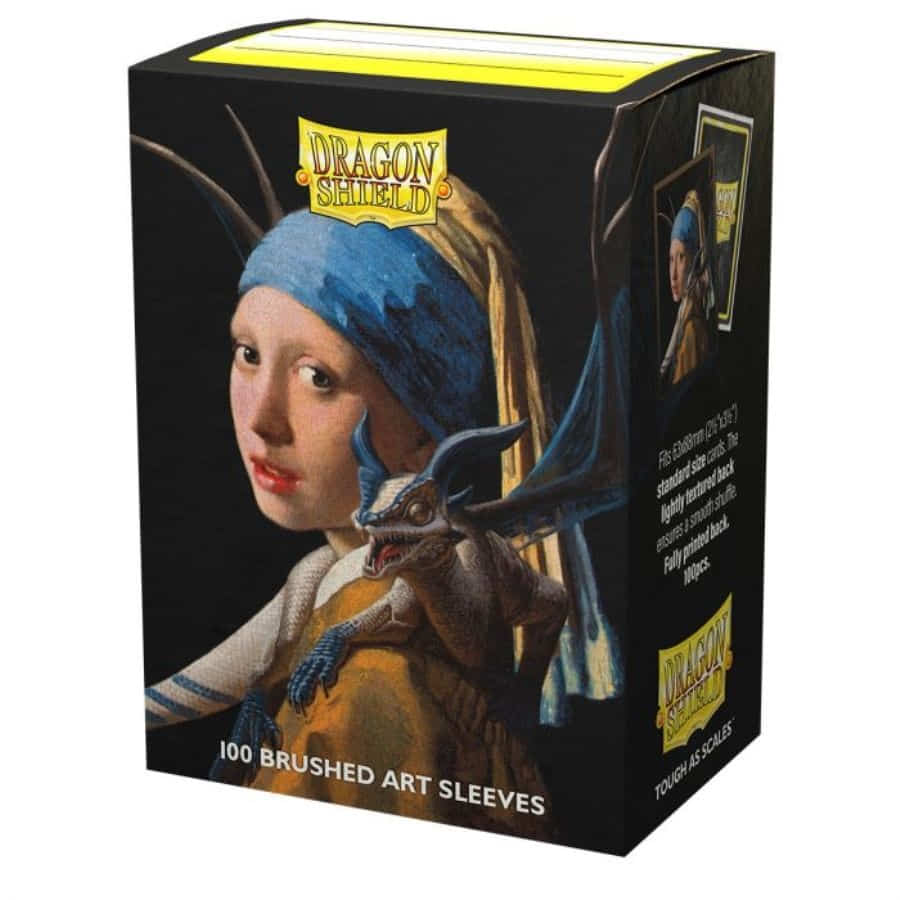 Dragon Shield Brushed Art Sleeve -  ‘The Girl with The Pearl Earring‘ 100ct